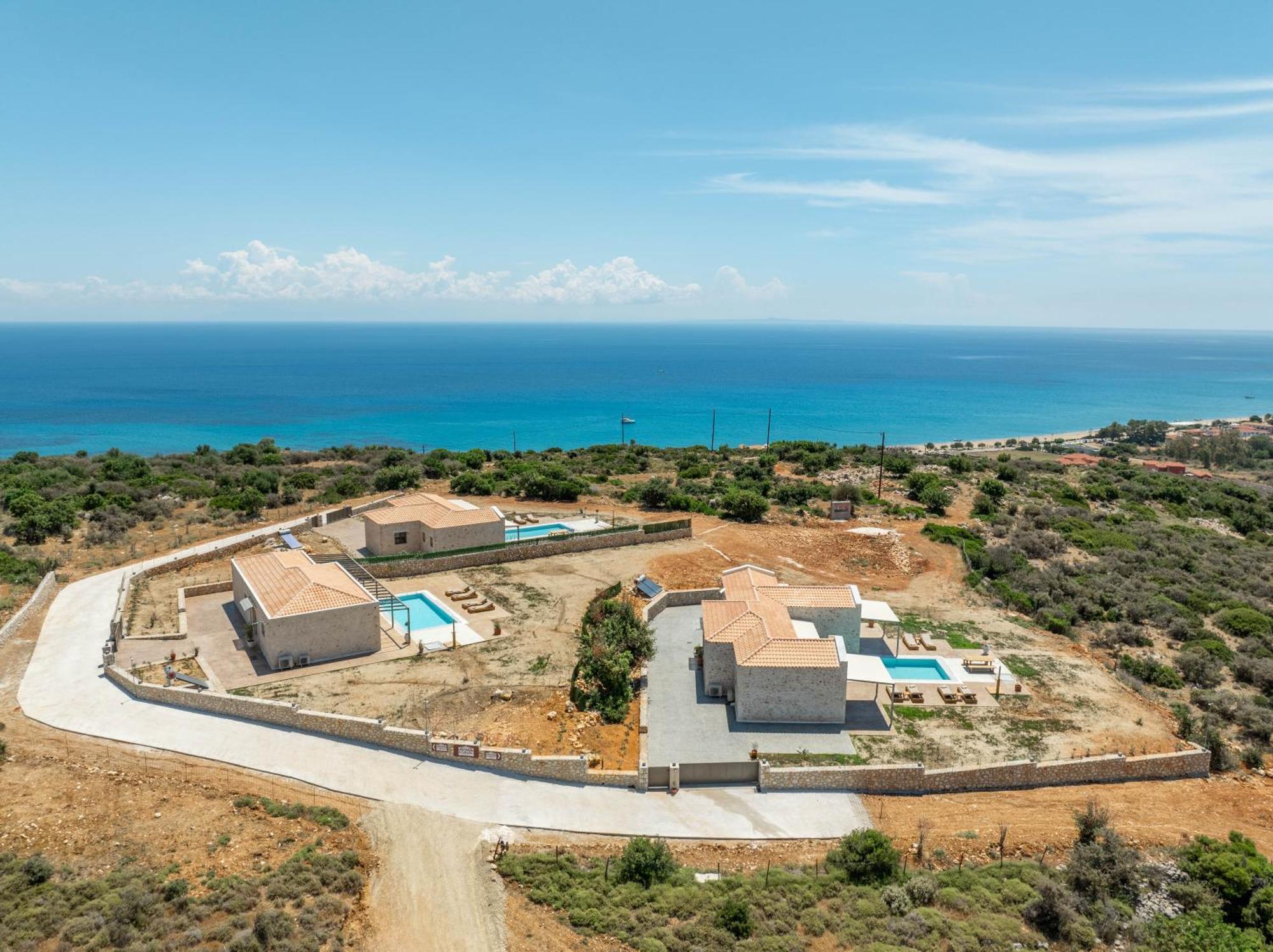 Pantheon Luxury Villas Skala  Eksteriør bilde