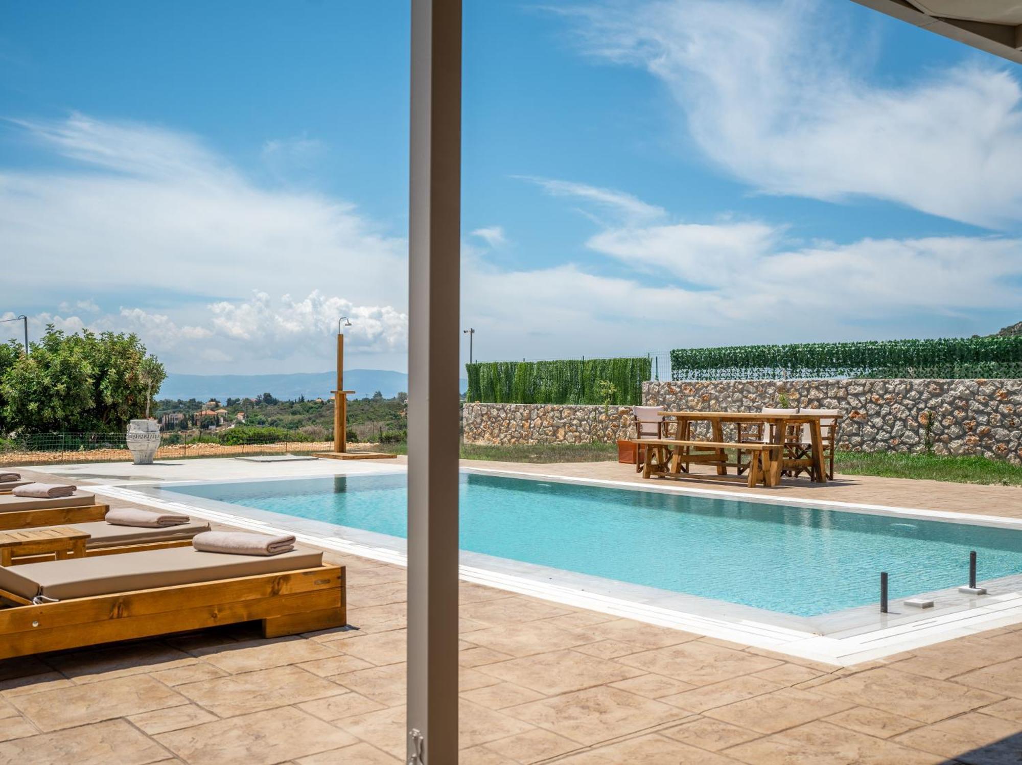 Pantheon Luxury Villas Skala  Eksteriør bilde