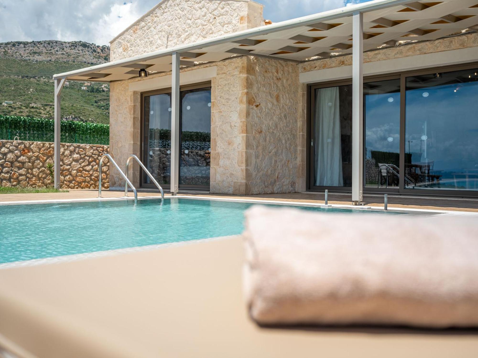 Pantheon Luxury Villas Skala  Eksteriør bilde