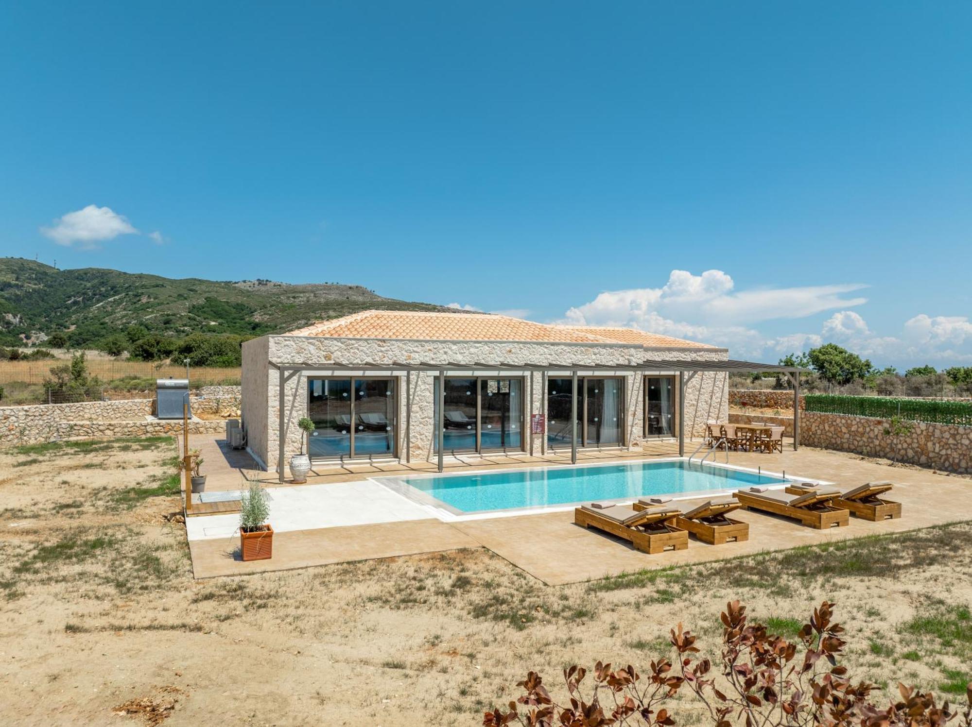 Pantheon Luxury Villas Skala  Eksteriør bilde
