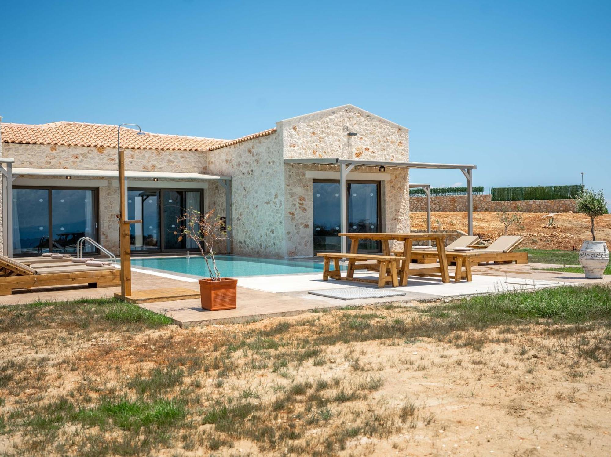 Pantheon Luxury Villas Skala  Eksteriør bilde