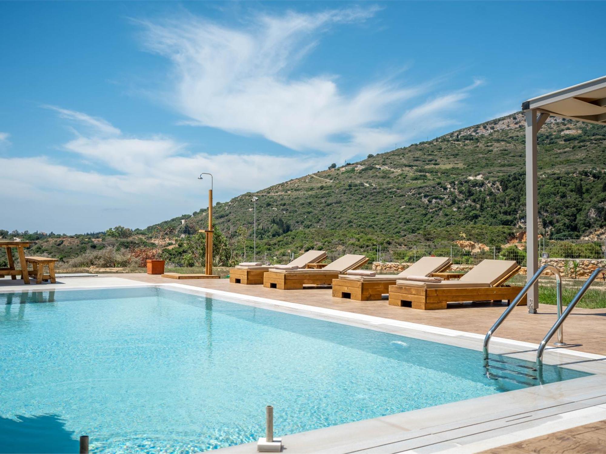 Pantheon Luxury Villas Skala  Eksteriør bilde