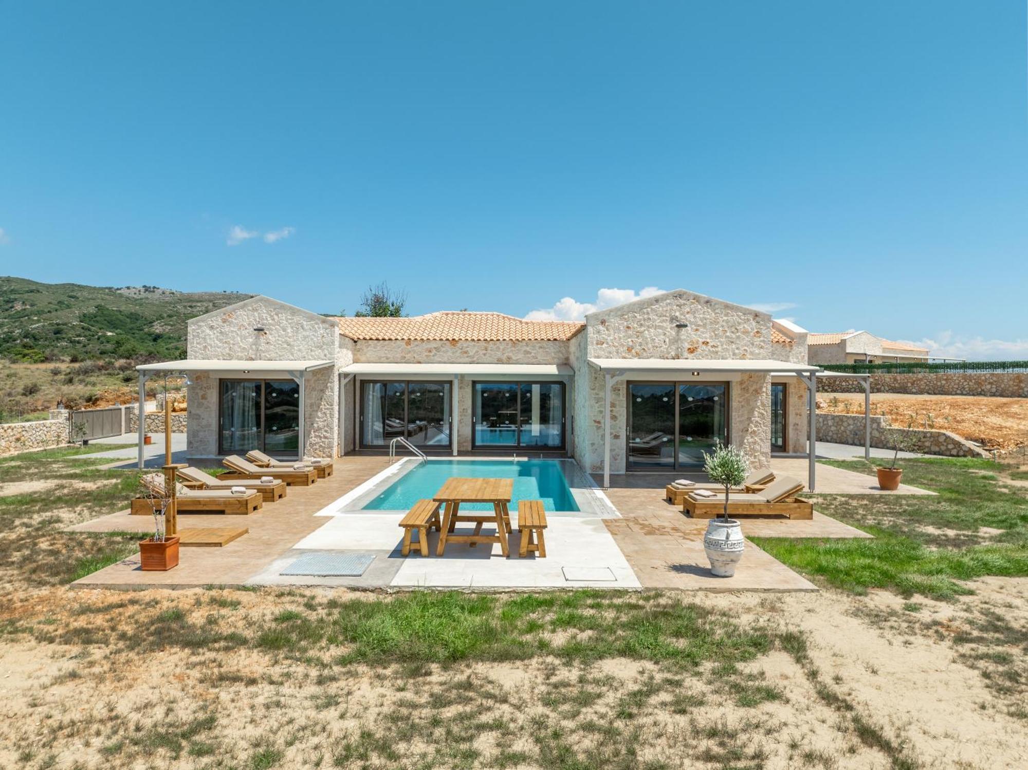 Pantheon Luxury Villas Skala  Eksteriør bilde