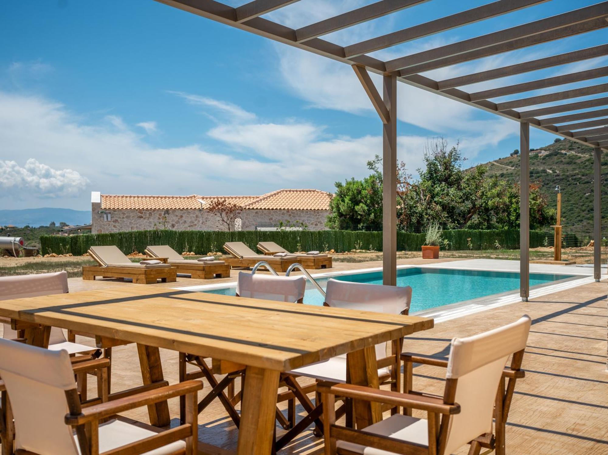 Pantheon Luxury Villas Skala  Eksteriør bilde