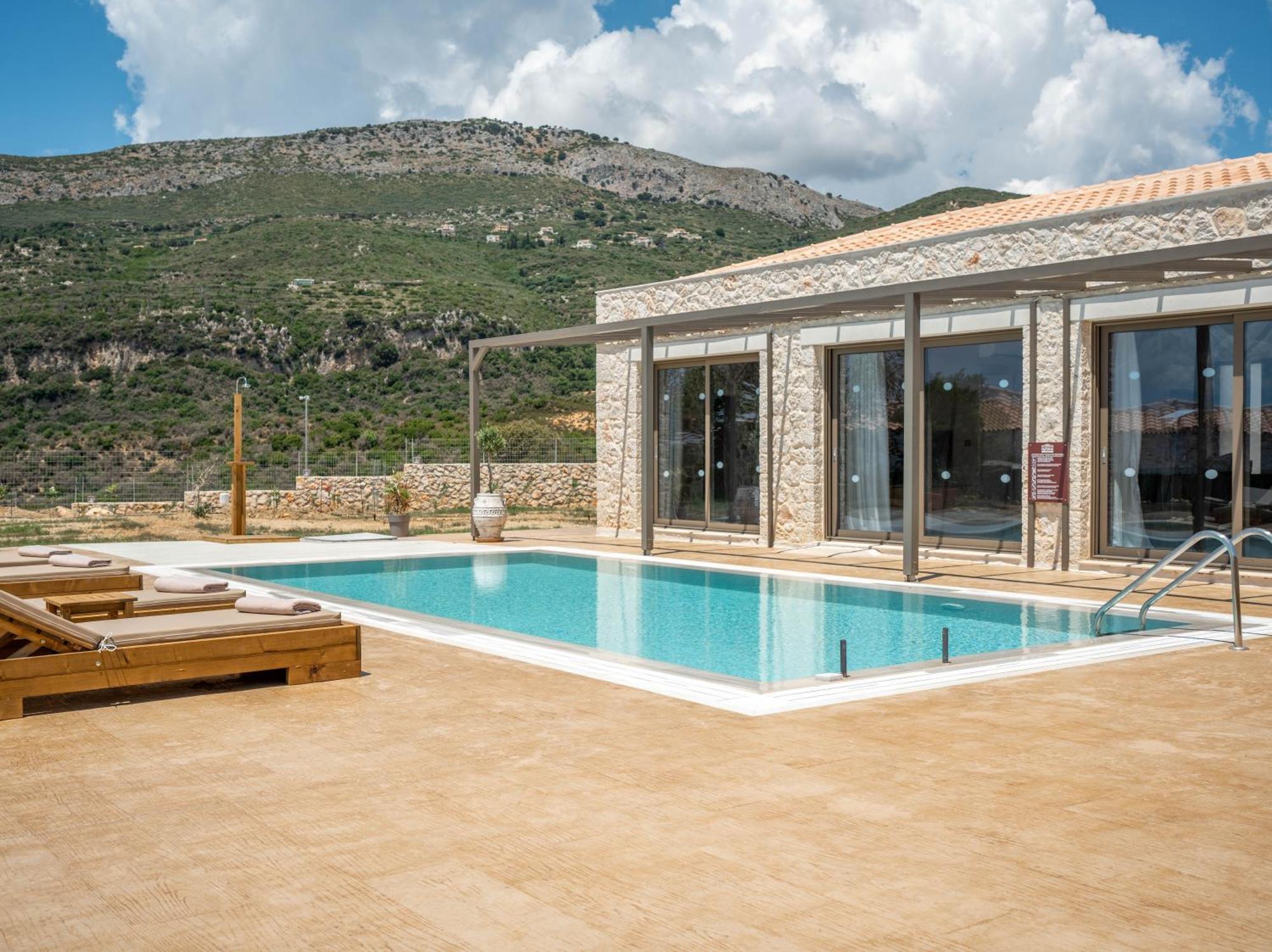 Pantheon Luxury Villas Skala  Eksteriør bilde