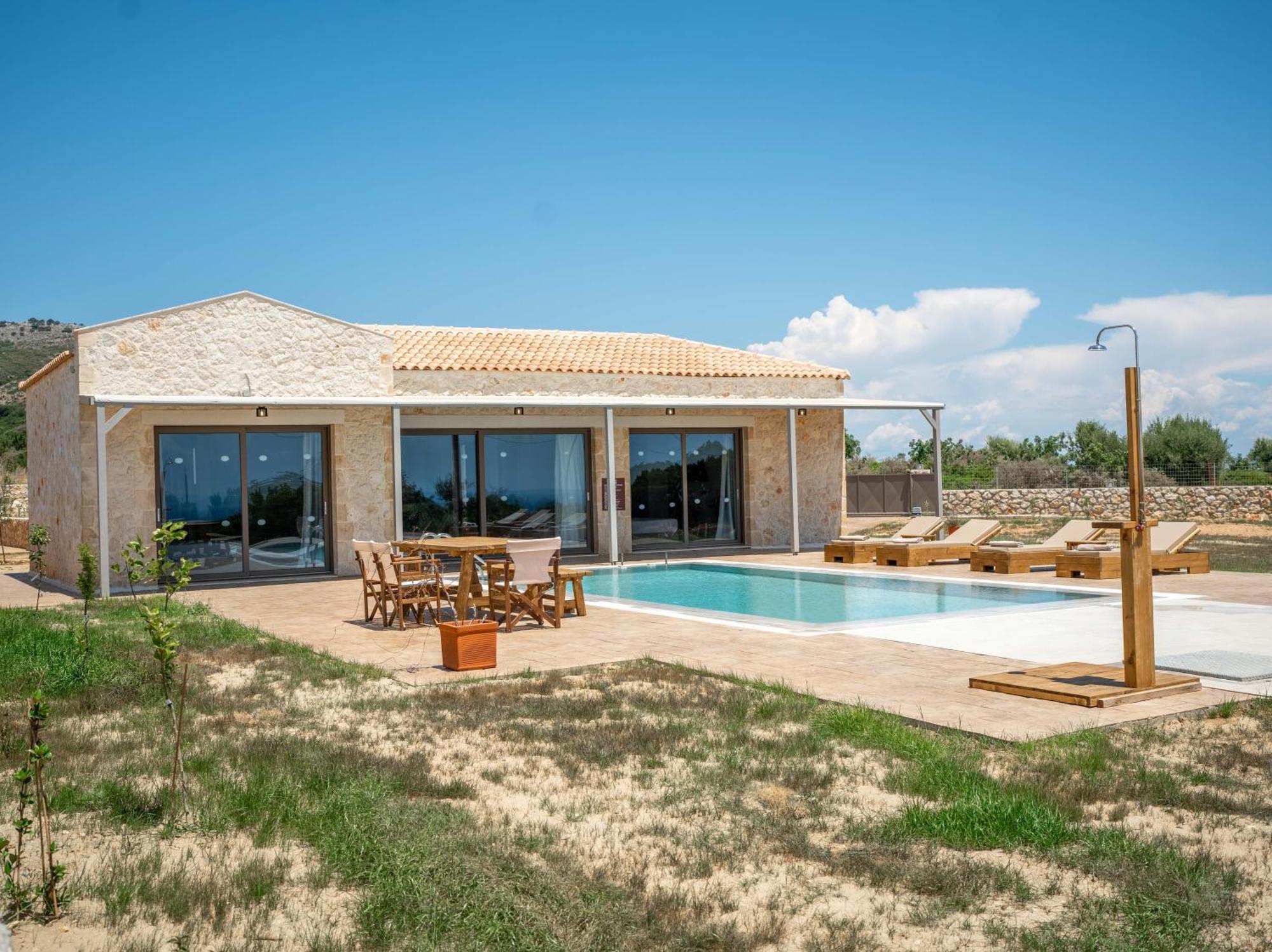 Pantheon Luxury Villas Skala  Eksteriør bilde